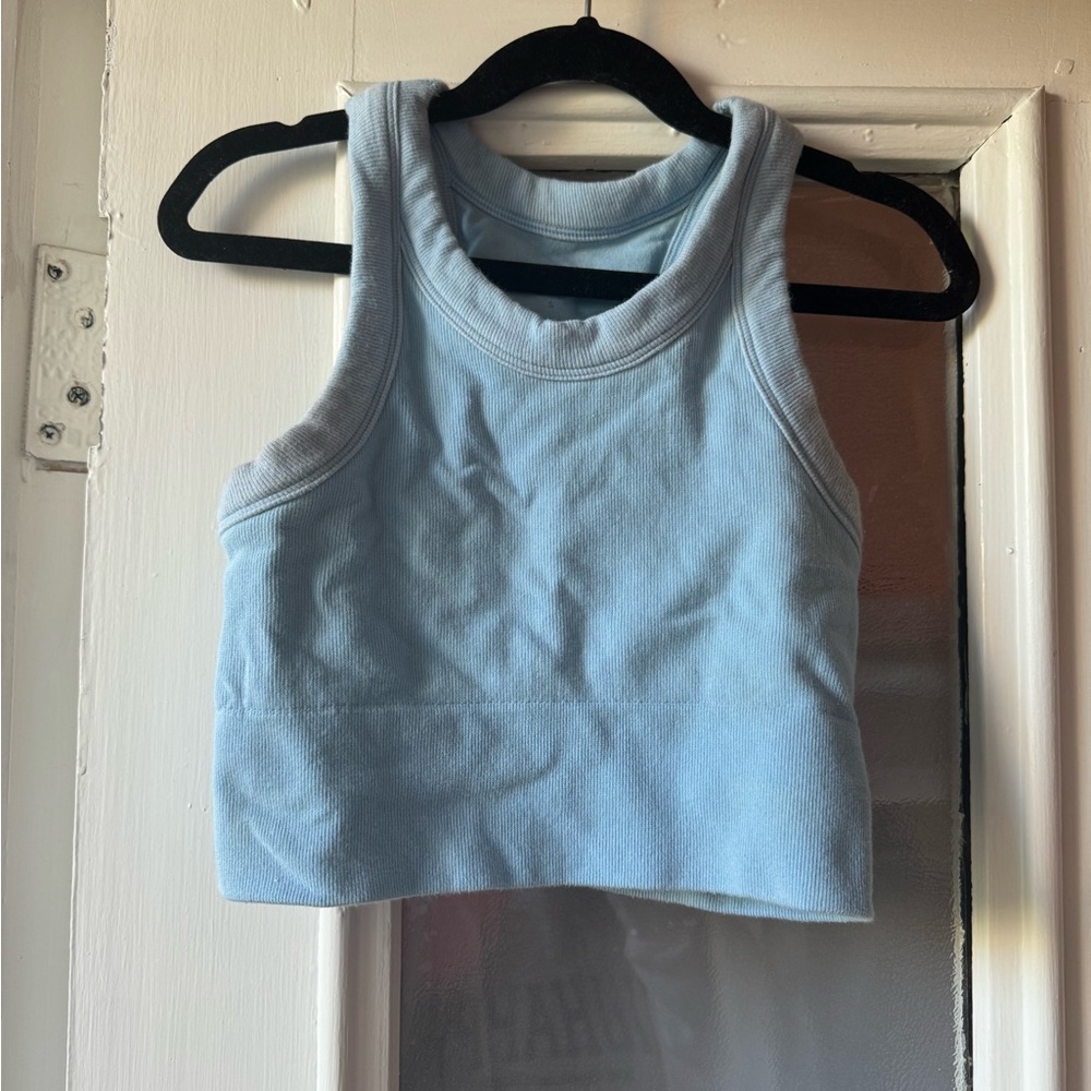 ALO Yoga Sky Blue Tank Top